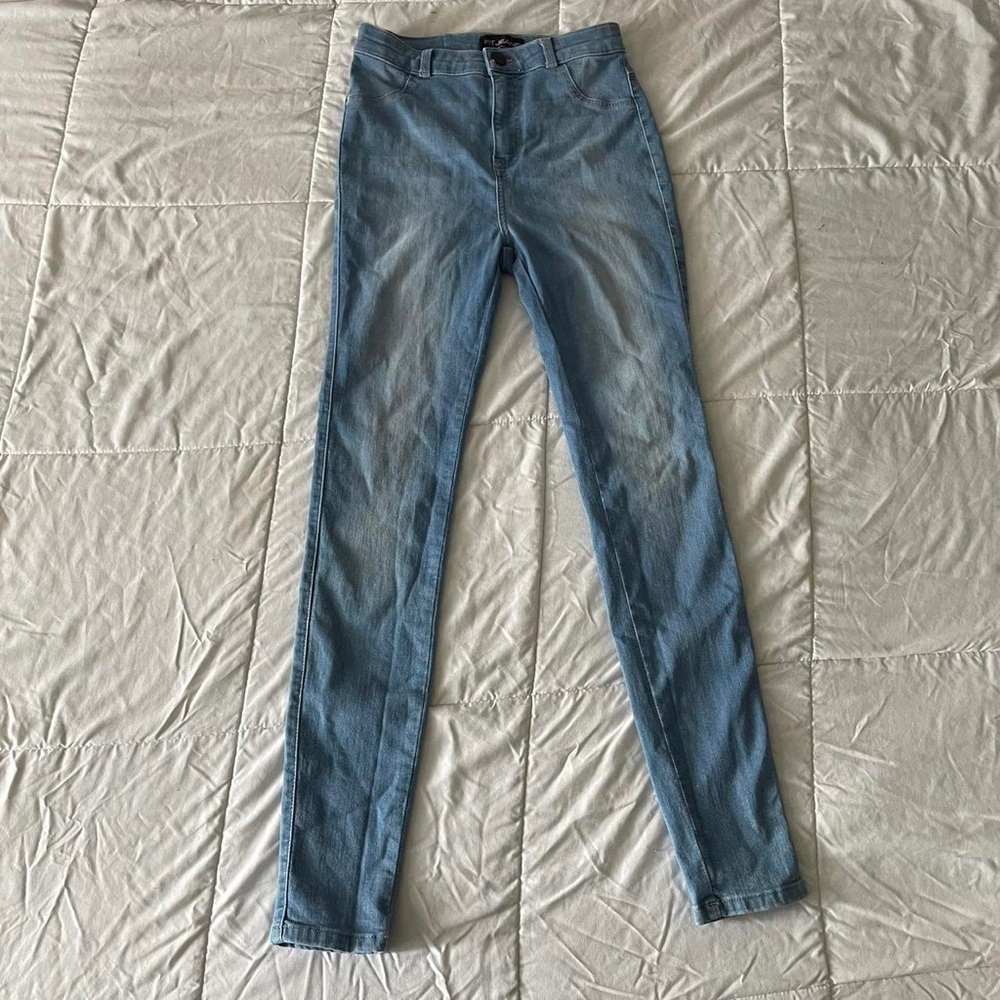 Fit Jeans Light wash super stretchy skinny jeans
